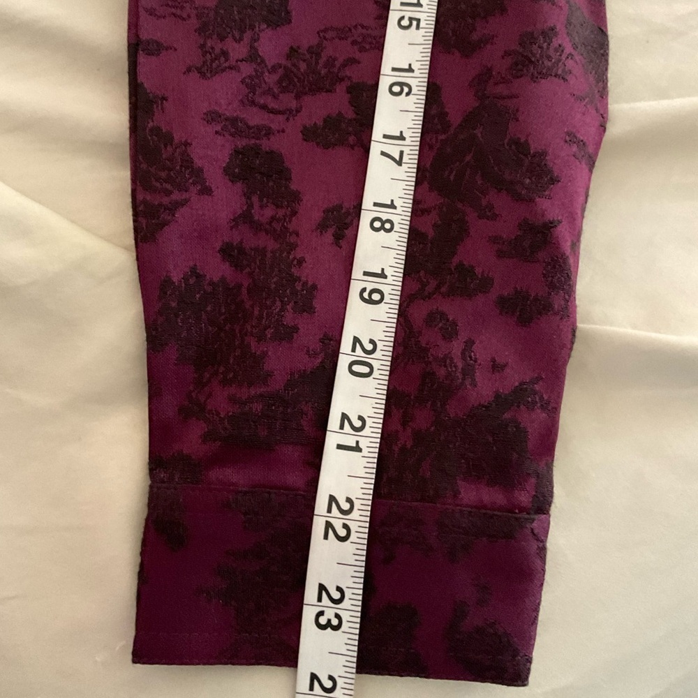 Susan Graver Deep Purple Jean Jacket - Picture 6 of 11